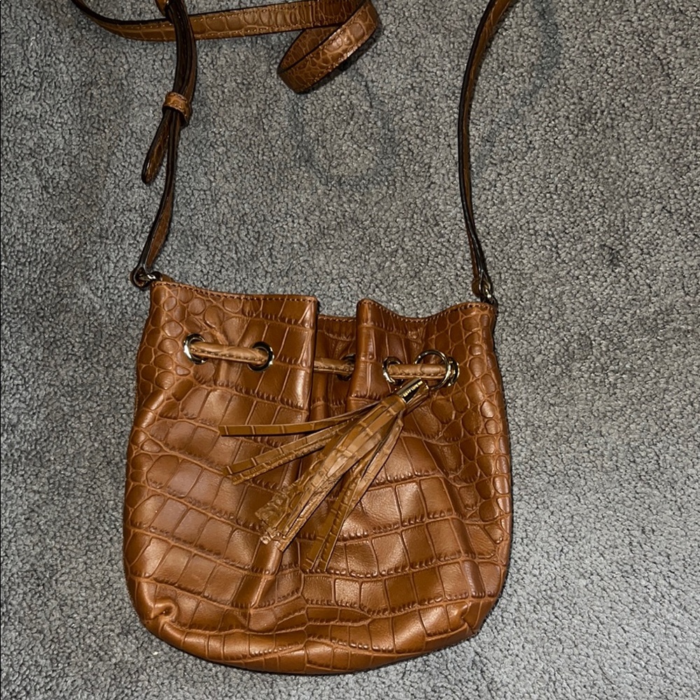 MICHAEL Michael Kors Tan Crossbody Bag with Adjustable Strap
